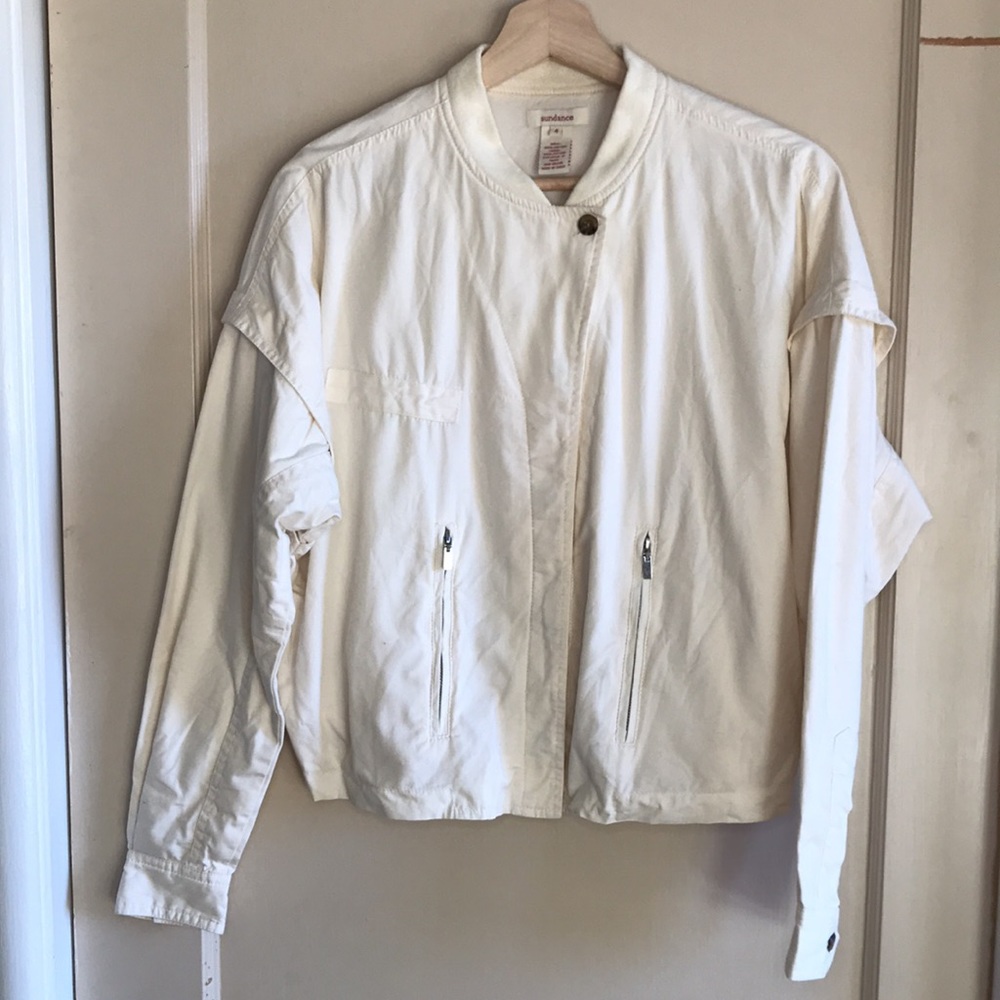 Sundance cotton bomber jacket